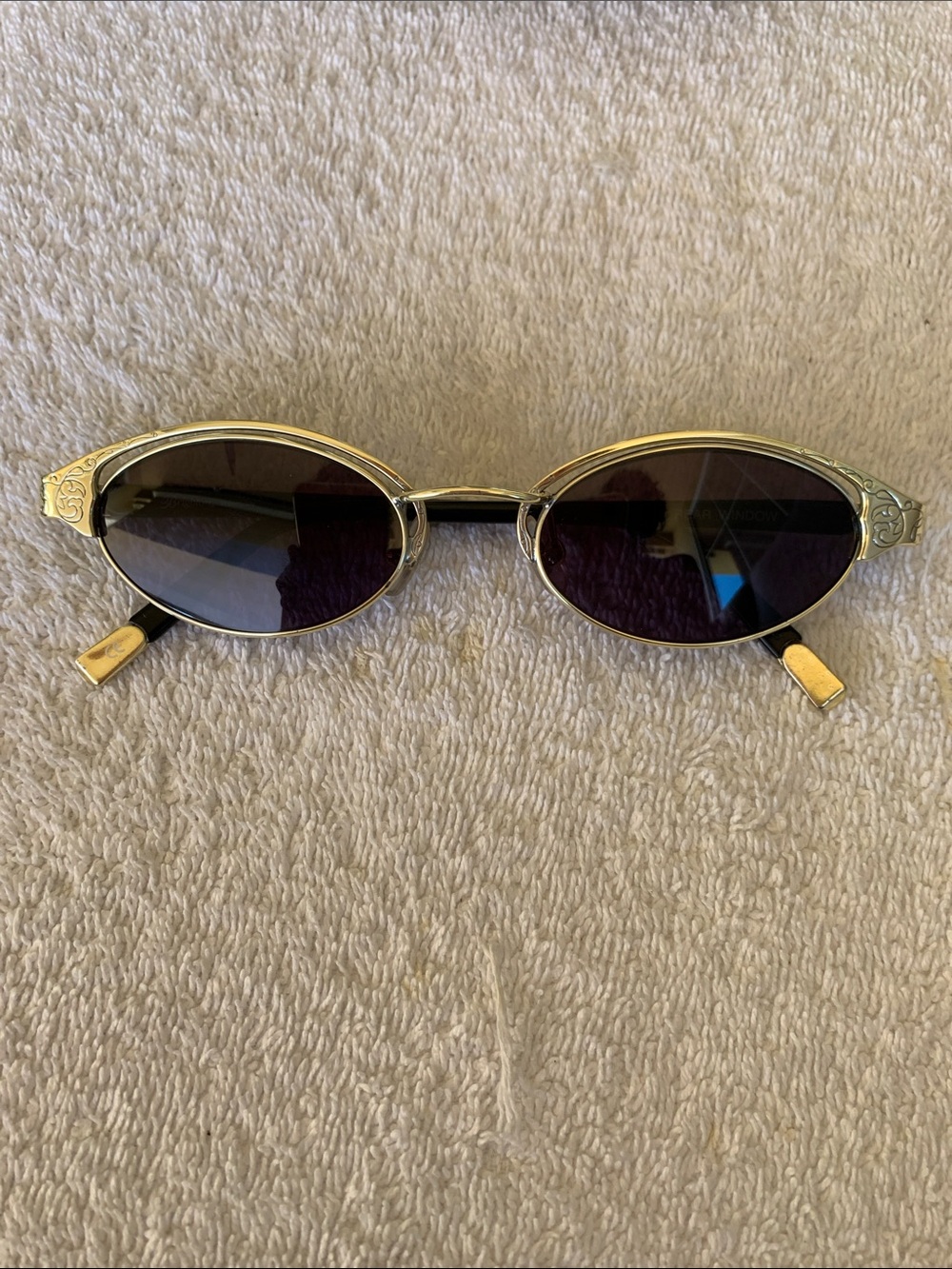 Brighton black and silver Women's sunglasses Temple Arm